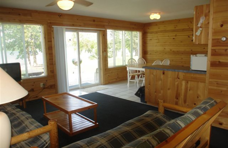 Cabin Interior at Ice Cracking Lodge & Resort 