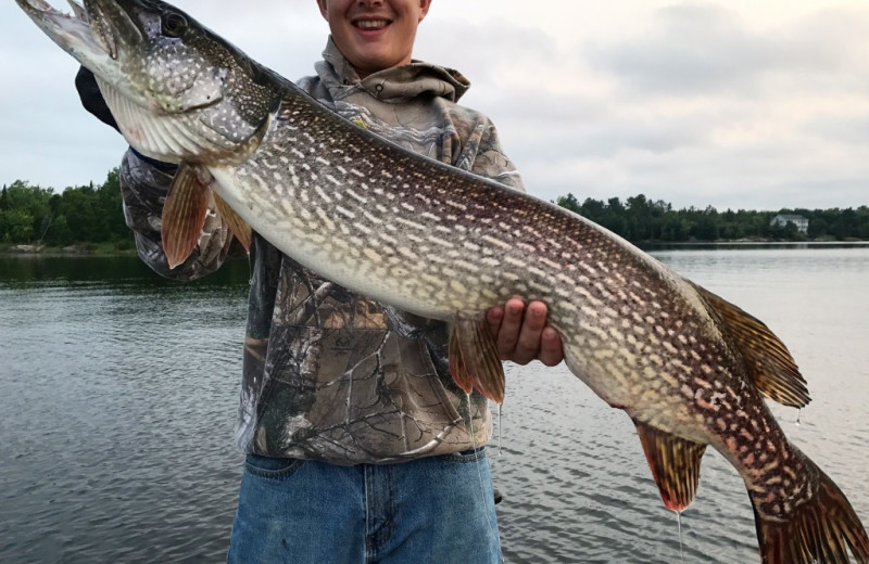 Fishing at Harmony Beach Resort.