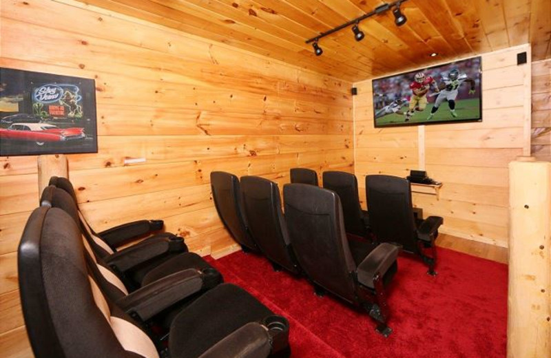 Rental theater at Eden Crest Vacation Rentals, Inc.
