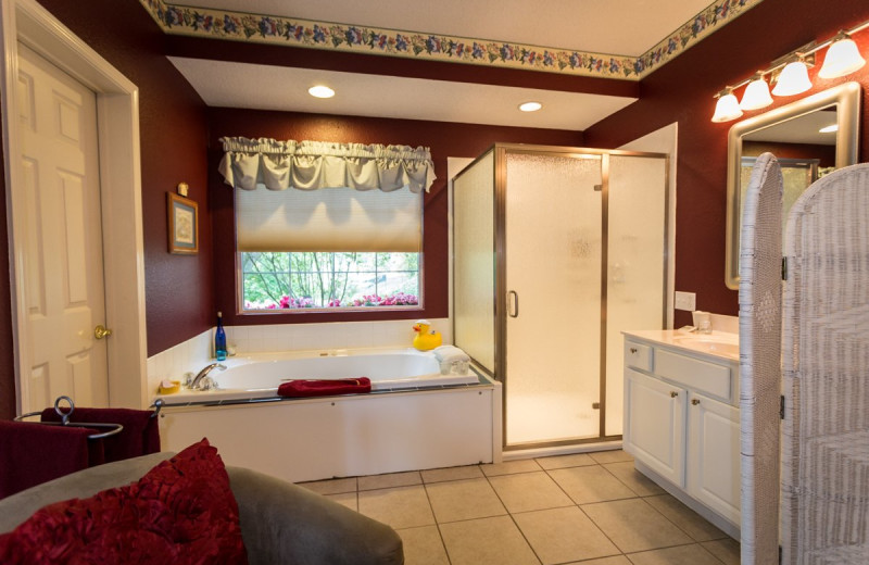 Guest room at The Inn at Harbour Ridge Bed and Breakfast.