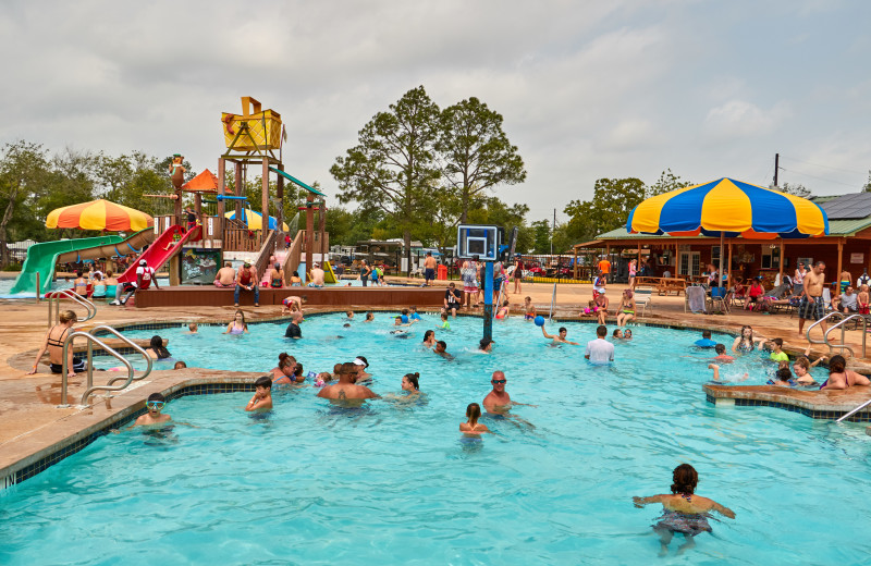 Pool at Lone Star Jellystone.