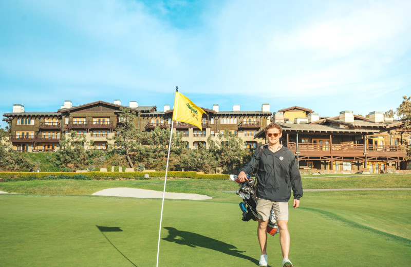 Golf at The Lodge at Torrey Pines.