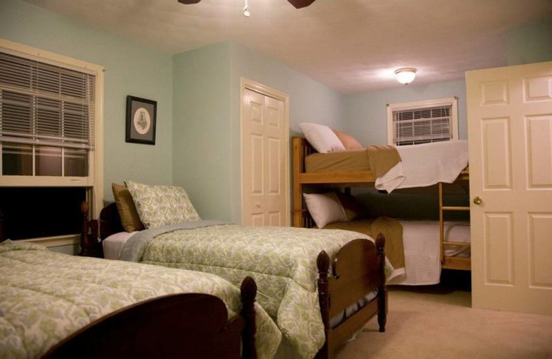 Guest room at Big Pine Trout Farm.