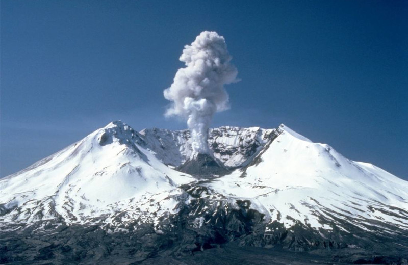 Volcano at Packwood Lodge.