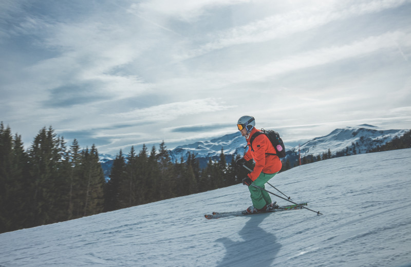 Skiing at Island Park Reservations.