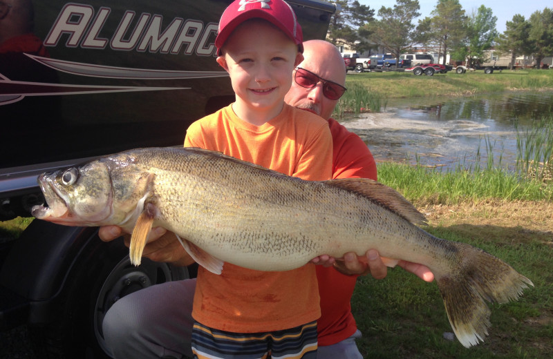 Big catch at Cyrus Resort.