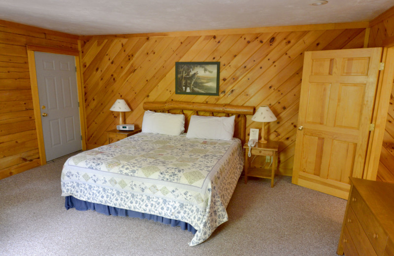 Guest bedroom at The New England Inn & Lodge.