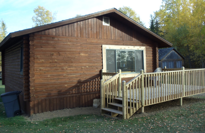 Cabin at Sunset Lodge.