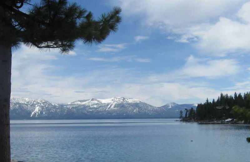 Lake view at Meeks Bay Resort & Marina.