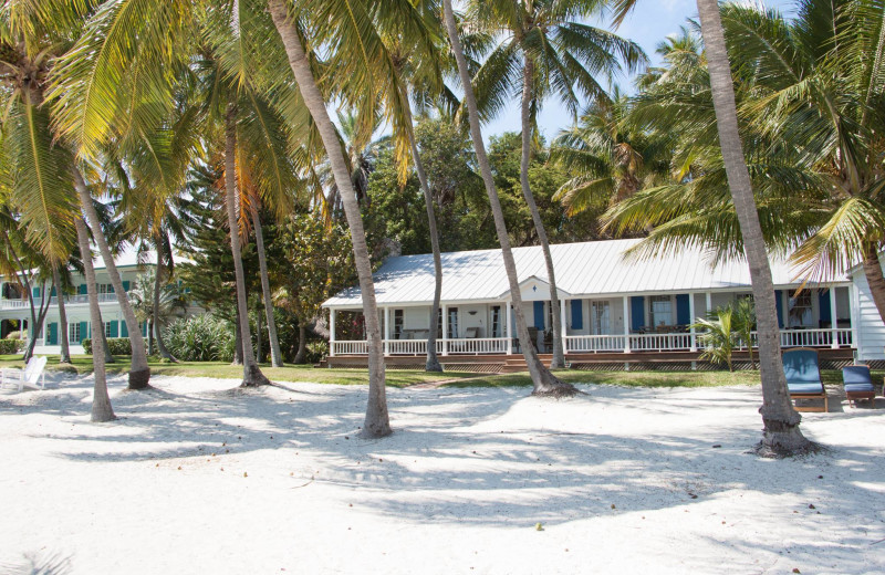 Cottage exterior at The Moorings Village.