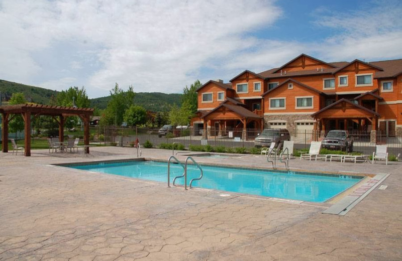 Outdoor pool at Lakeside Resort Properties.