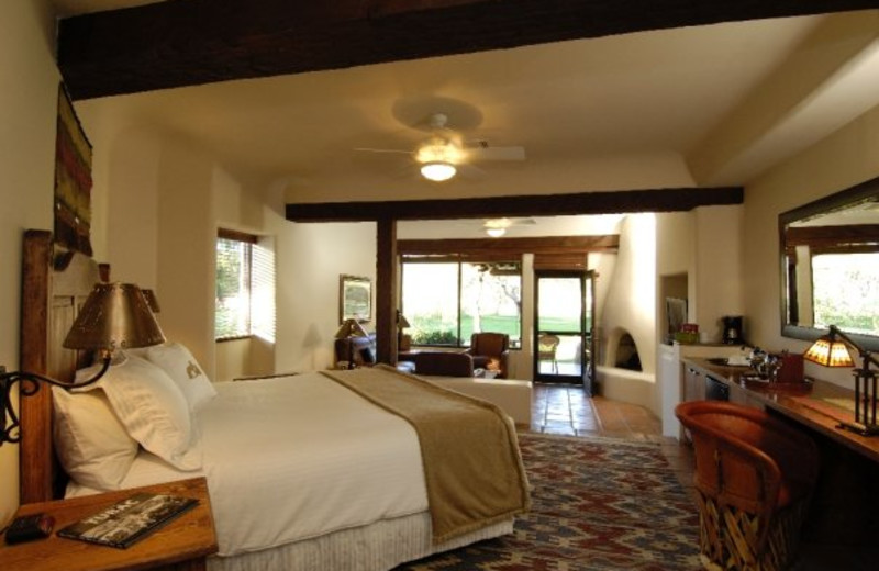 Hacienda King Suite at Tubac Golf Resort.