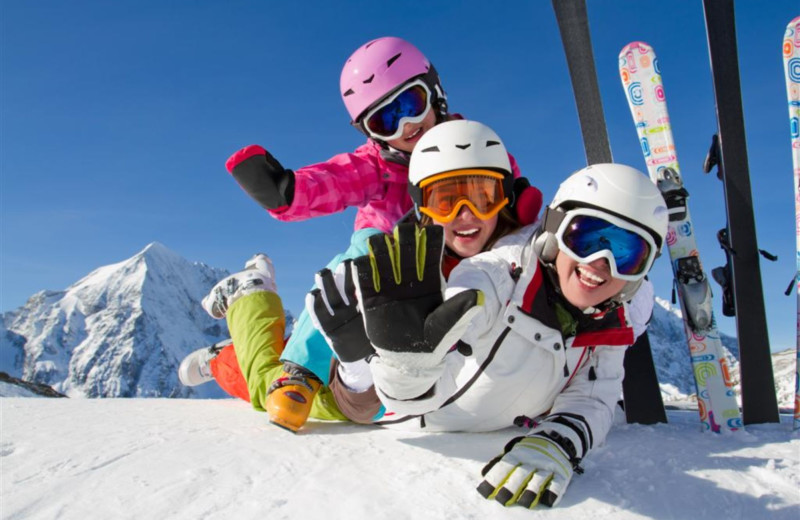 Skiing at Sun Vail Condominiums.