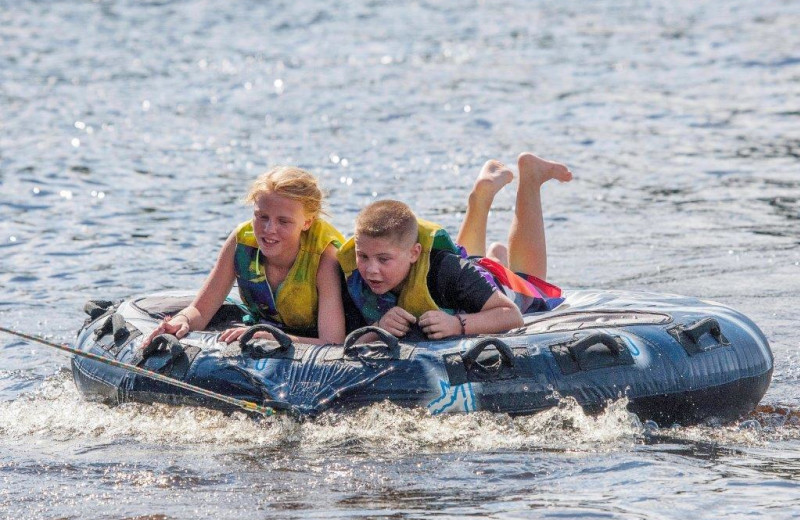 Tubing at Timber Bay Lodge & Houseboats.