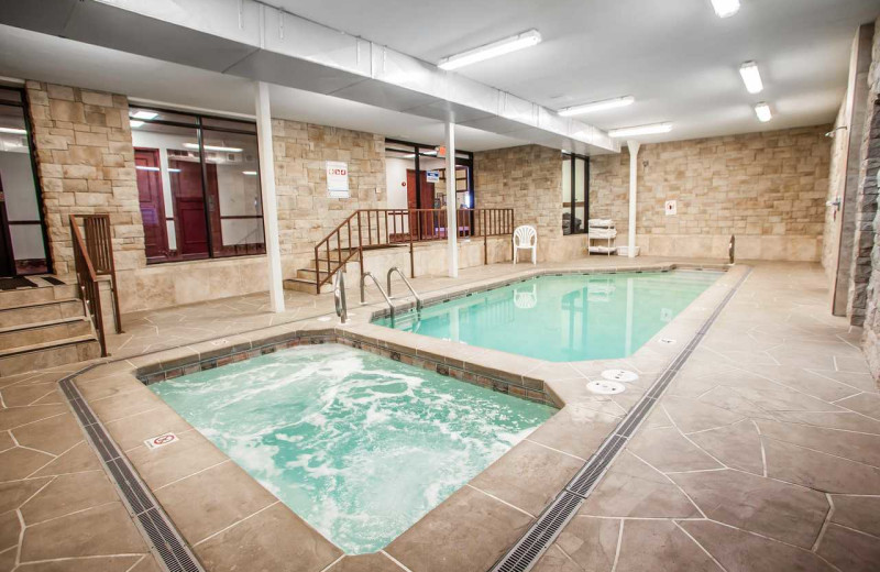 Indoor pool at Econo Lodge Truman Inn.