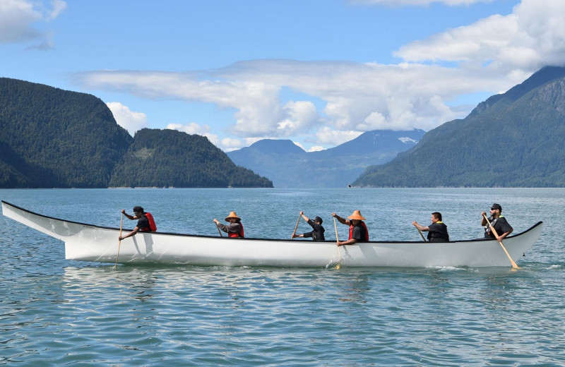 Water sport at Sonora Resort and Conference Centre, Canada.