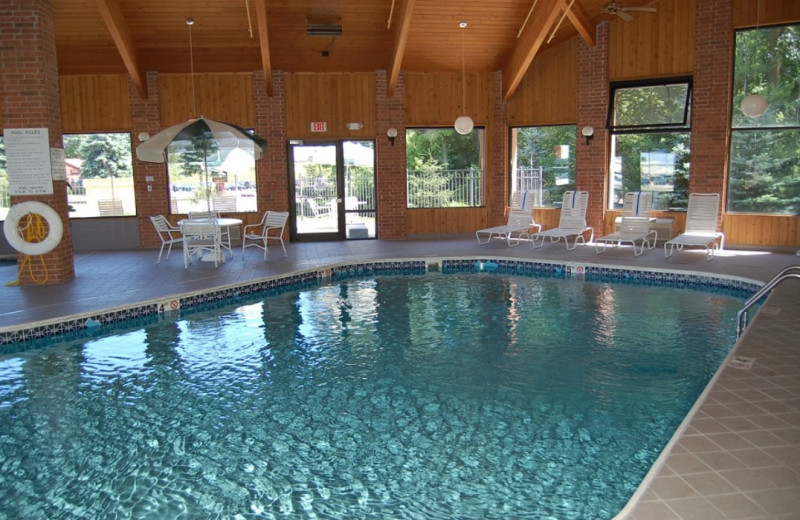 Indoor pool at Amerihost Inn 