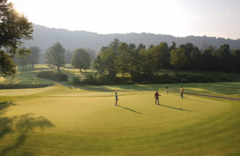 Golf course at The Grove Park Inn Resort & Spa.