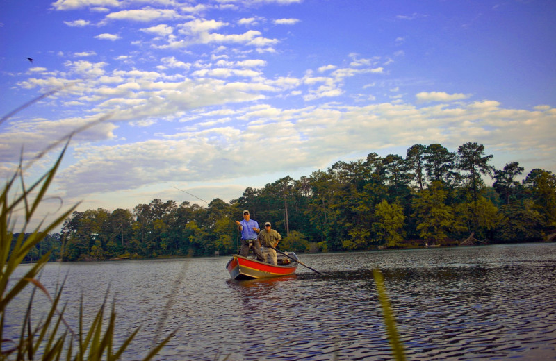 Fishing at Callaway Gardens.