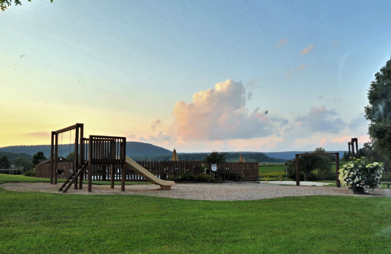 Children's playground at Deerfield Village Resort.