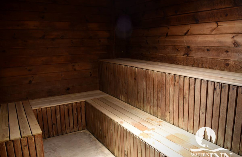 Sauna at Water's Edge Inn & Conference Center.