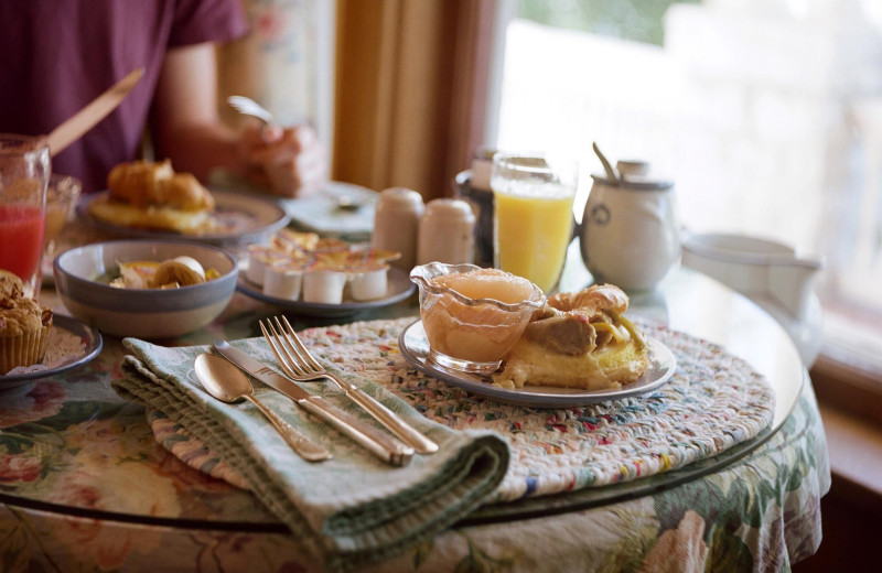 Breakfast at White Lace Inn.