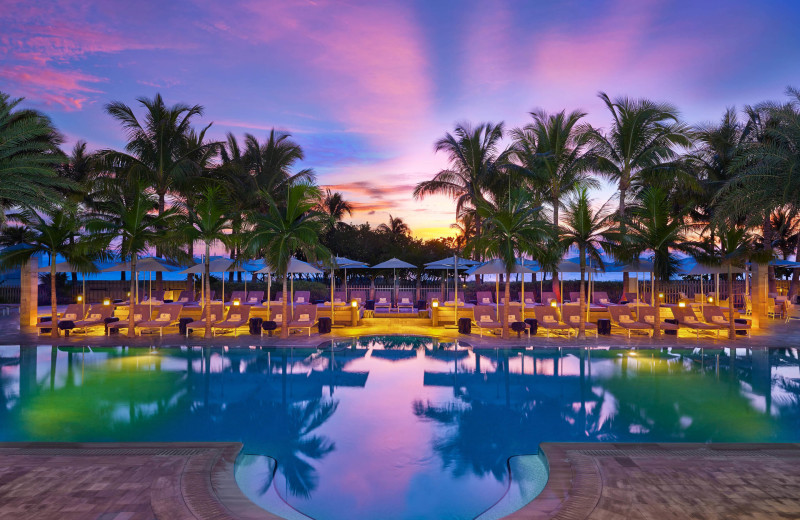 Outdoor pool at The St. Regis Bal Harbour Resort.