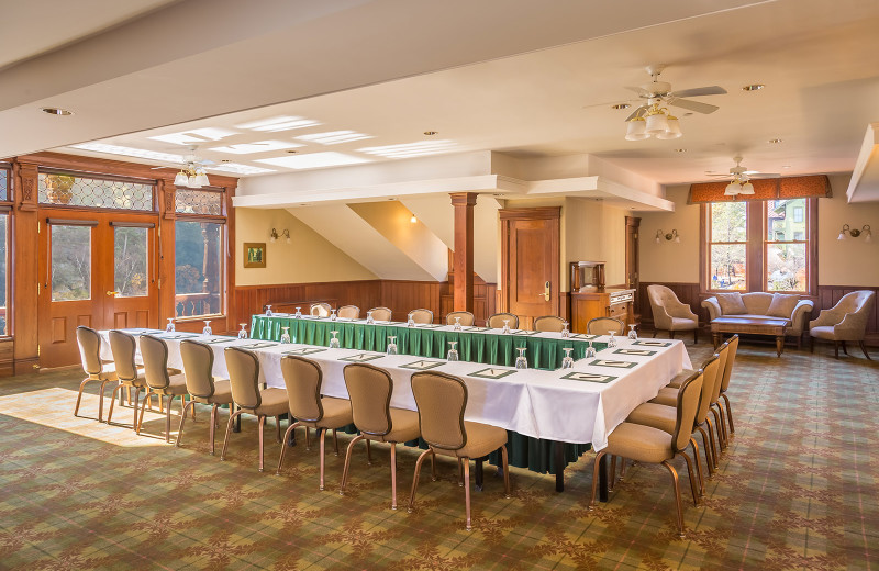 Meeting room at Mohonk Mountain House.