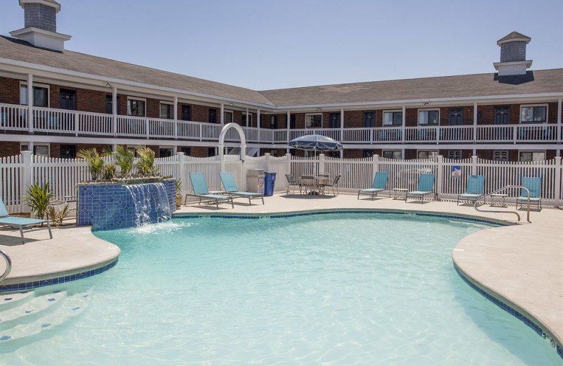 Outdoor pool at Sands by the Sea.