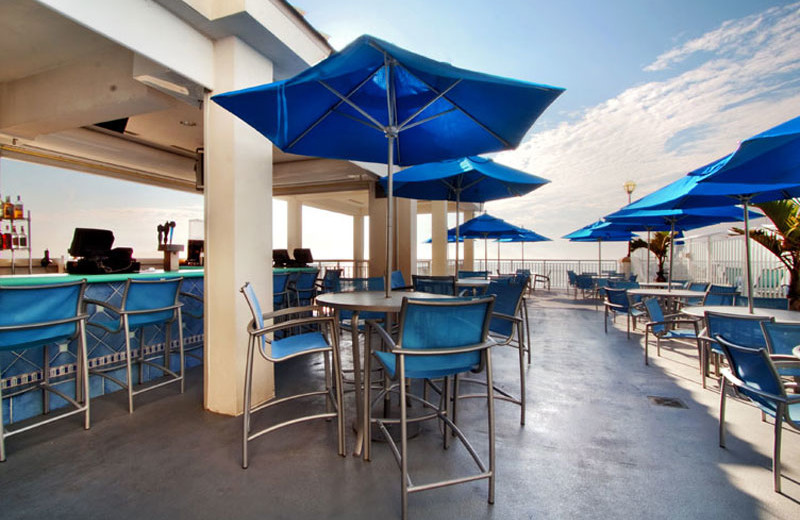 The Mañana Mode Pool Bar and Grill at Hilton Suites Ocean City Oceanfront.