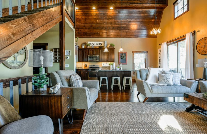 Rental interior at Deadwood Connections.