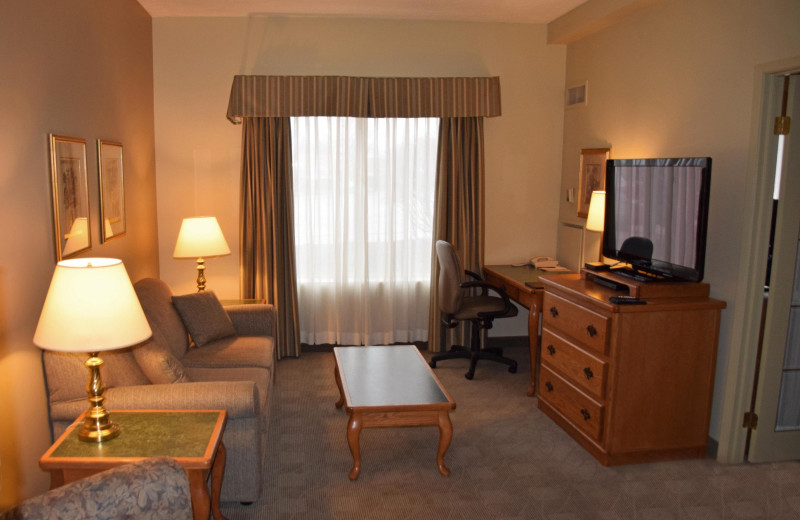 Guest room at Stone Gate Inn.