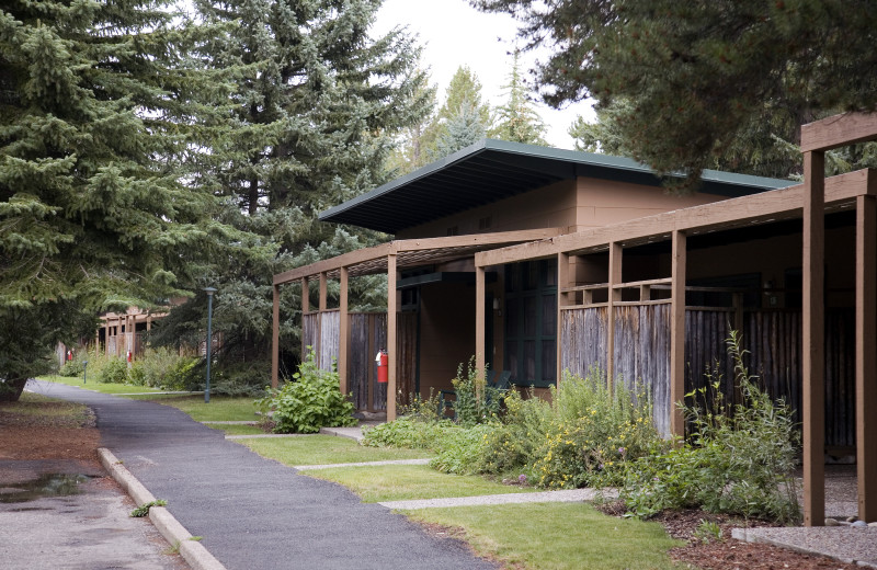 Exterior view of Jackson Lake Lodge.