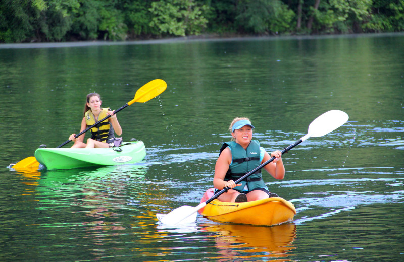 Kayaking at Indian Point.