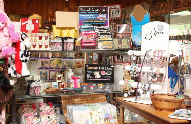 Gift shop at Adobe Resort.