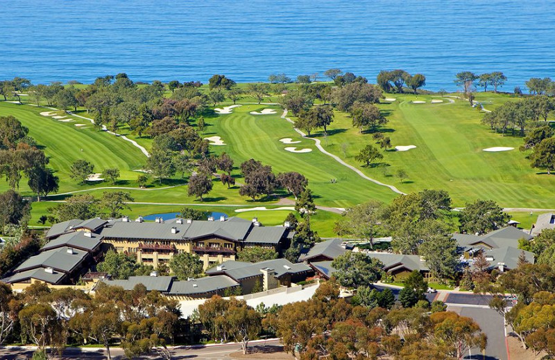 Golf course at Evans Hotels.