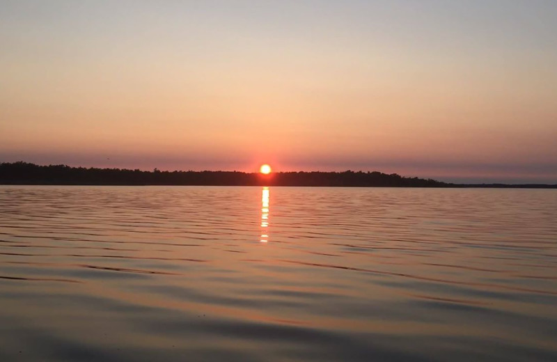 Lake view at Blackduck Lodge & Resort.