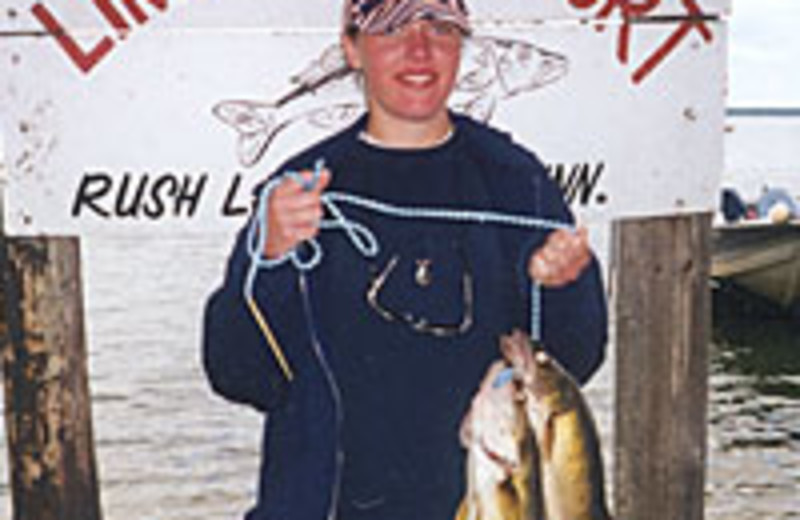 Fishing at Limmer's Resort.