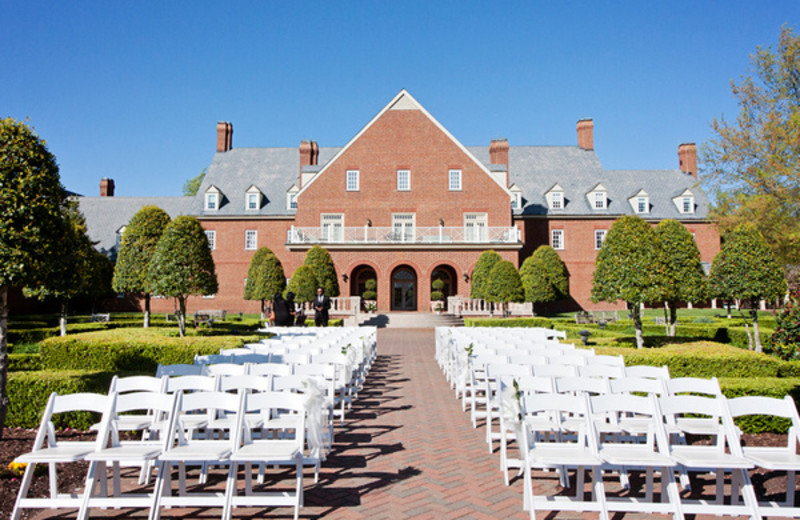 Outdoor Ceremony Site at The Founders Inn