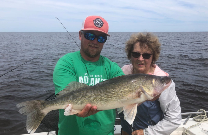 Fishing at Adrian's Resort.