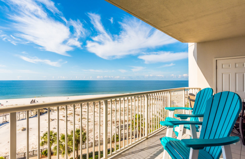 Rental balcony at Harris Properties Management.