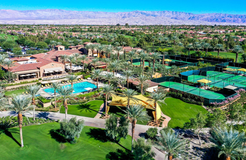 Aerial view of Toscana Country Club.