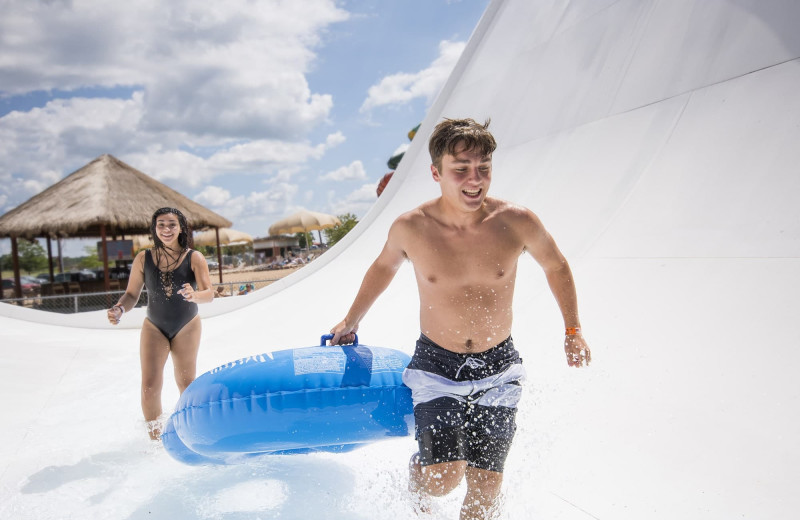 Outdoor water park at Chula Vista Resort.