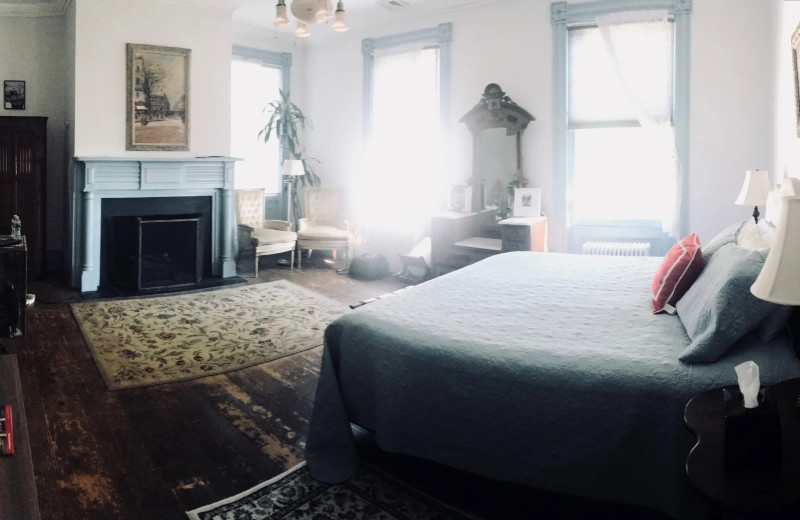 Guest room at Borland House Bed 