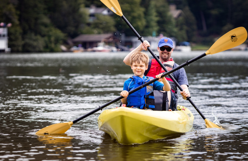 Lake activities at Rumbling Bald on Lake Lure.