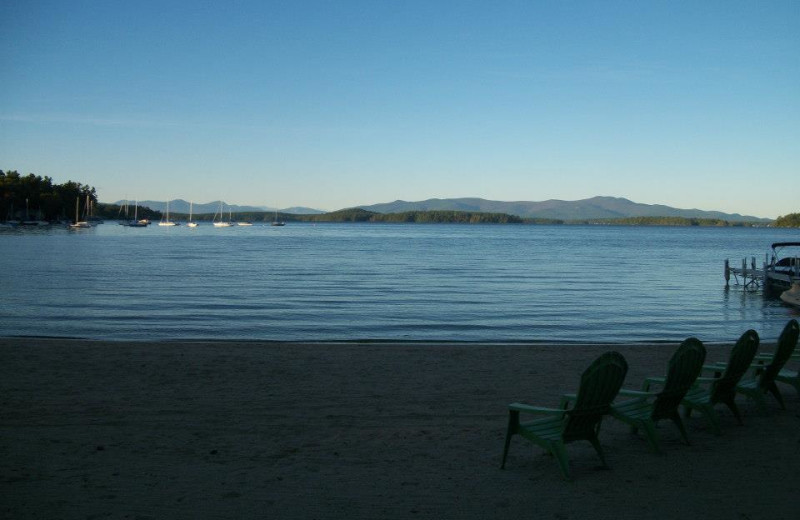 The beach at Misty Harbor.