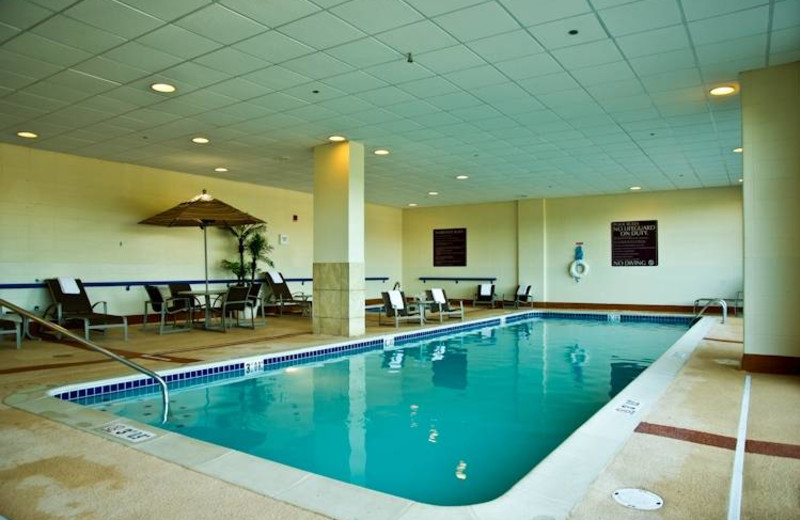 Indoor pool at Embassy Suites Detroit - Southfield.