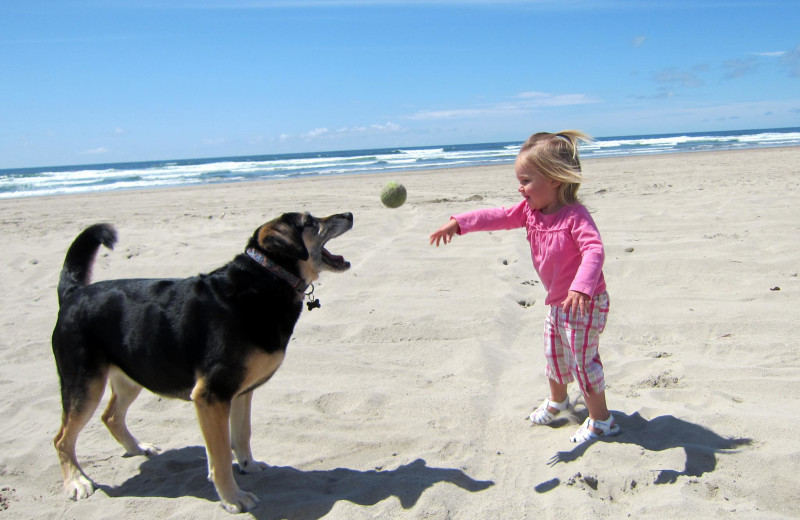 Pet and family friendly at Kiwanda Coastal Properties.