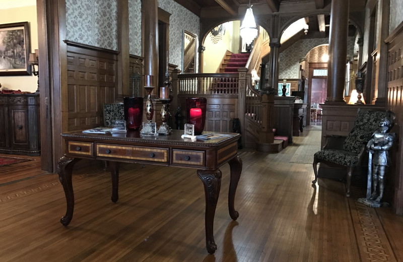 Lobby at The Edwardian Inn.