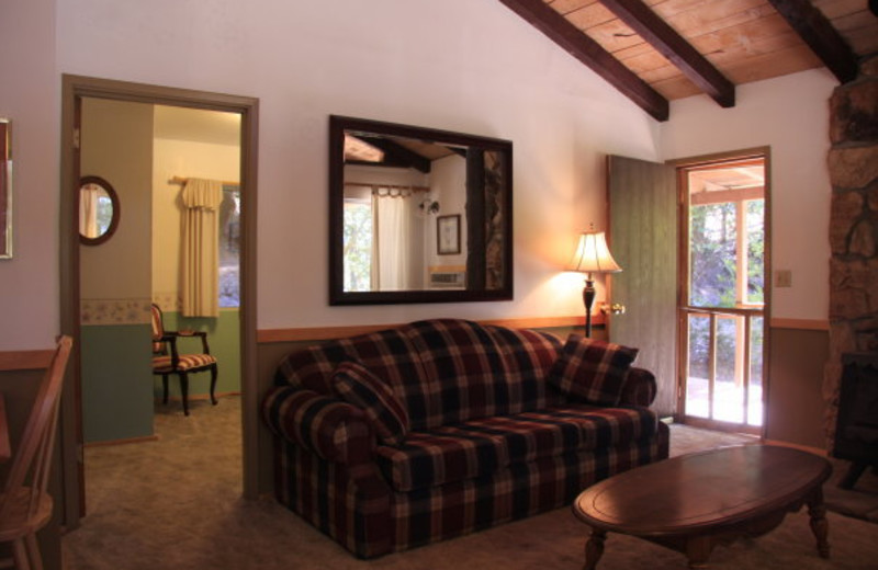 Cabin Interior at Marble Mountain Guest Ranch